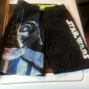 Dark Vader Swim Trunks/Storm Troopers Flip Flops